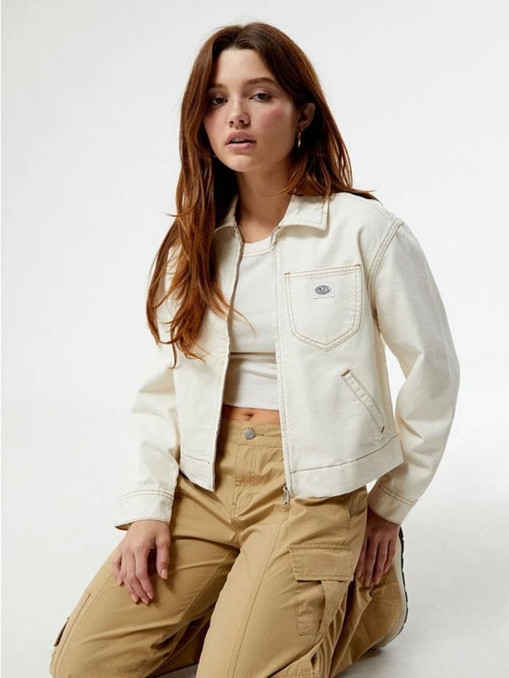 PacSun Cropped Gas Jacket
